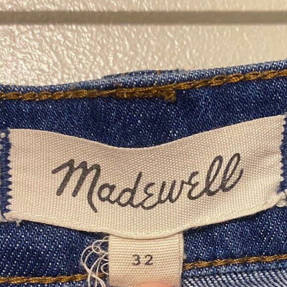 Stretch Denim Straight Mini Skirt: Step-Hem Edition - Picture 7 of 9